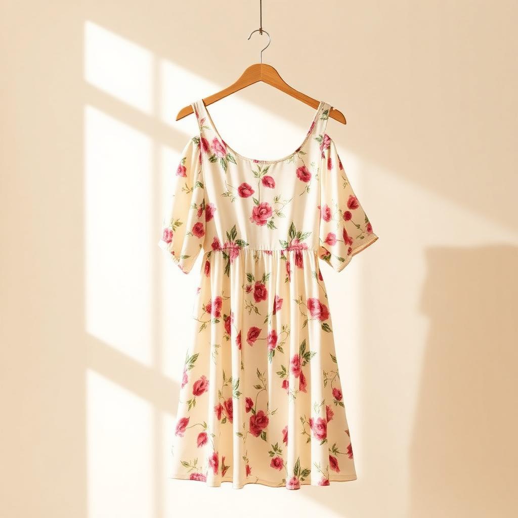 Flowy Midi Church Dress
